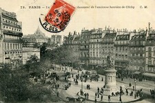 Carte PARIS La place à