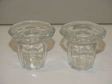 *2 ANCIENS ENCRIERS de BUREAU D'ECOLIER ou AUTRE en VERRE Marqués PARIS Déposé