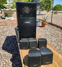 Bose Acoustimass 6 III Home Entertainment System 5.1 W 2 Wall Hangers READ