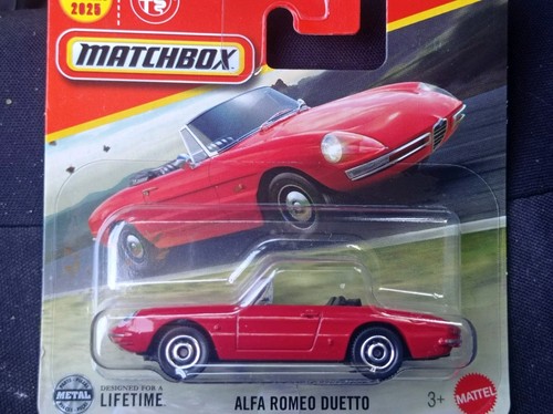 Matchbox alfa romeo duetto - alfa,