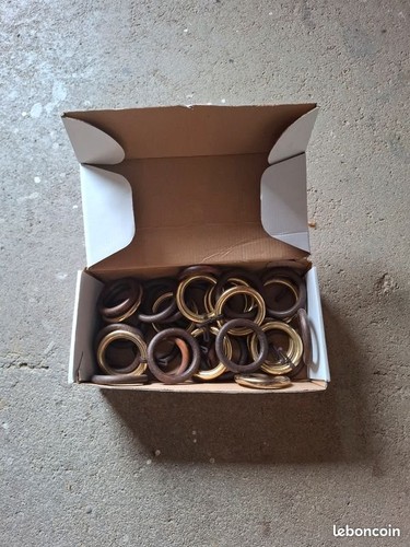 Coffret anneaux rideaux - a,