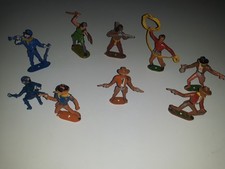small soldiers ELASTOLIN COMANSI indian cowboys