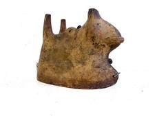 Antique Pascal Lamb Terracotta Cake Mold Year 1900/20