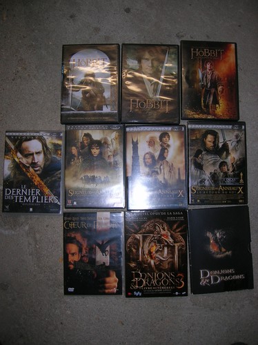 Lot dvds donjons dragons - dvds,