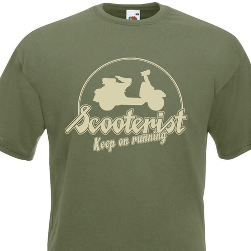 Shirt scooterist keep on - t-shirt,