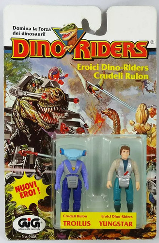 Dino riders action figures - riders,
