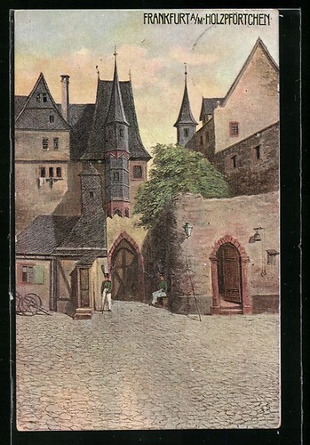 Carte postale vieux - carte,