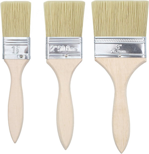 Lot pinceaux plats - 3,