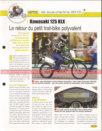 Kawasaki klx 125 2010 joe - kawasaki,
