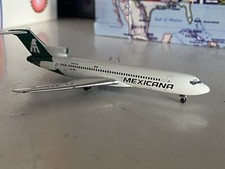 Aeroclassics Mexicana Boeing 727-200 1:400 XA-MEL ACXAMEL Green Tail