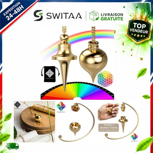 Lot pendules divinatoires - lot,