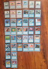Lot de cartes bleues Magic The