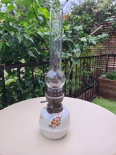 Antique Electrified Kerosene Lamp - Matador 15’’ Burner - Fireplace...