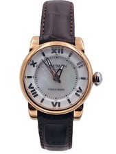 Montre Locman Toscan Ref595WM/820 Lady Plaqué 33mm Bradé Neuf