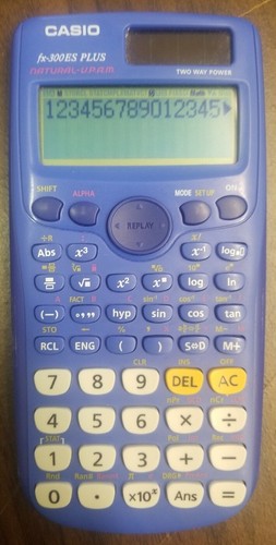 Casio 300es scientific - casio,