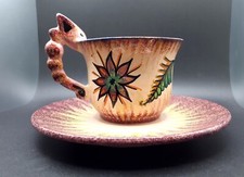 Paul FOUILLEN (1899-1958) Tasse et soucoupe modèle dragon