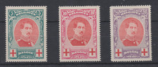 RR BELGIQUE / SERIE CROIX ROUGE YT 132 133 134 N** MNH / GOMME LUXE / COTE 340€