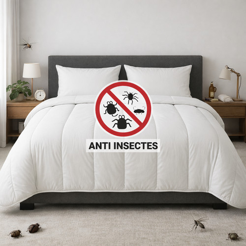 Couette légère anti insectes