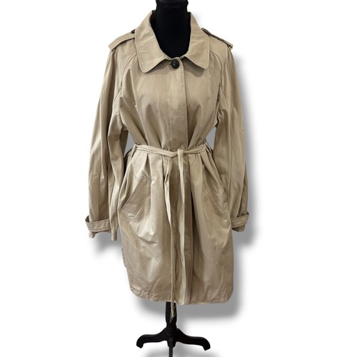 Marina rinaldi beige belted - beige,