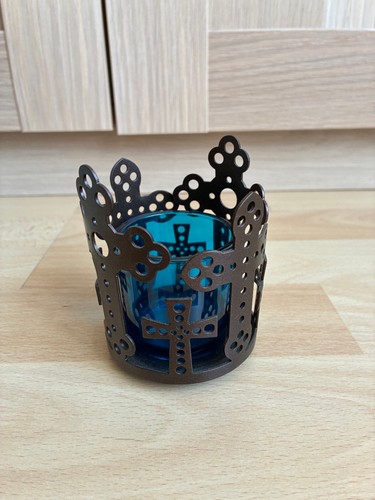 Porte bougie cross - porte-bougie, votive