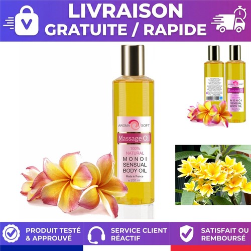 Huile massage monoï - de, ml