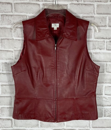 Apt lambskin leather vest - lambskin,