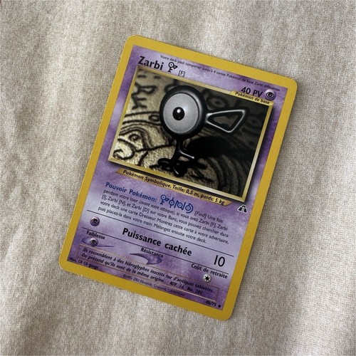 Nintendo pokémon jcc zarbi - jcc, 40