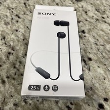 Sony WI-C100 Wireless In ear Bluetooth Headphones - Black - WIC100/B