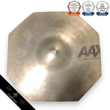 Sabian AAX Rocktagon Crash Cymbal 16" Used Metal Shaping and Polished