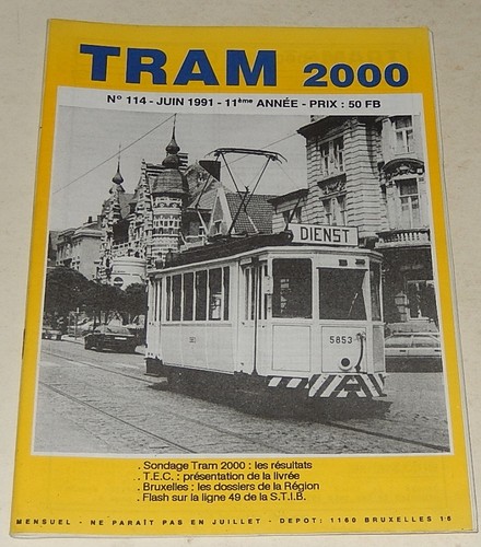 Tram 2000 114 - juin,