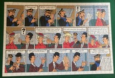 TINTIN  Puzzle Sticking Plaster scene 500 pieces Herge museum OOP + tall poster