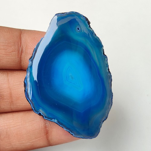 Cabochon géode druzy agate
