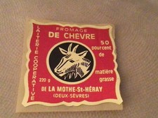 Etiquette Fromage de Chevre La