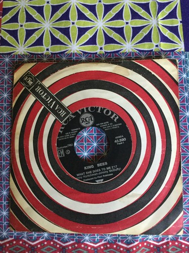 Disque vinyle tours king - vinyle, 45