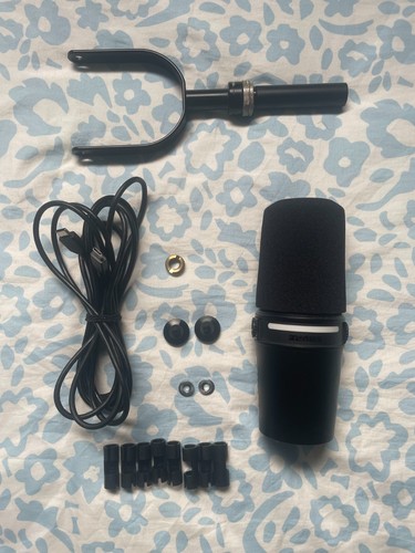 Micro shure mv7 avec - son, bras