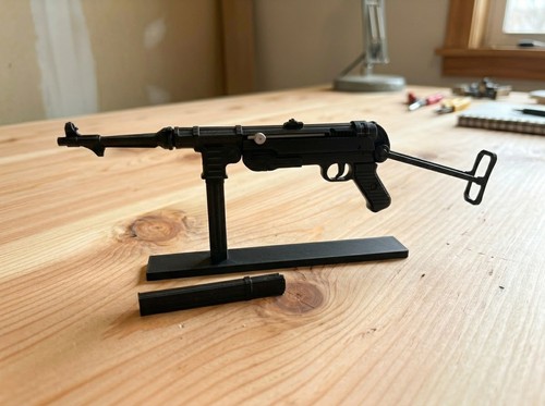 Miniature mp40 submachine gun - miniature,