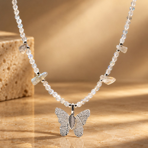 Collier labradorite - collier, de