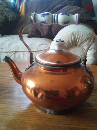 001 vintage copper delft blue - 001,