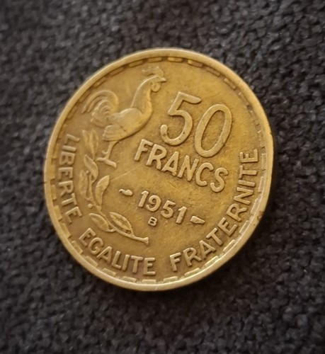 Rare pièce francs - rare,