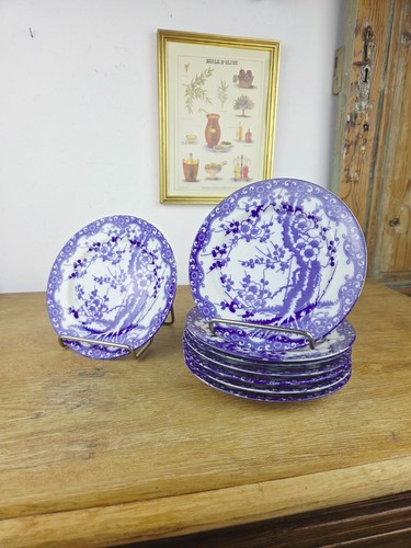 Lot assiettes porcelaine - lot,