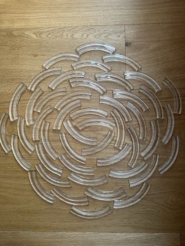 Lot pampilles lustre demi - lot,