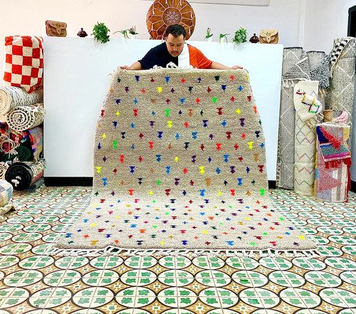Tapis laine berbère - tapis,