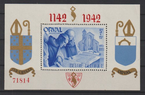 Belgium sheet 1942 cob - -,