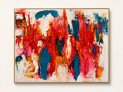 Tableau peinture acrylique sur - tableau,