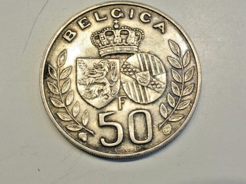 Francs argent mariage 1960 - 50,