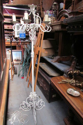 Ancien lampadaire interieur - lampadaire, d'interieur