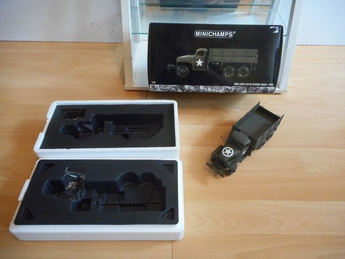 Camion plat minichamps - minichamps, gmc