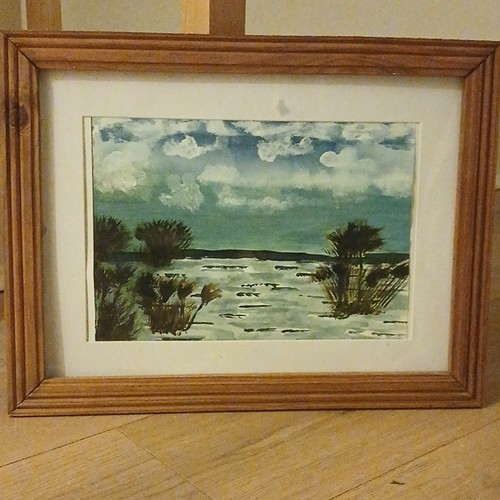 Tableau peinture encadré