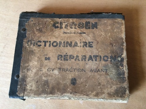 Dictionnaire réparation cv - dictionnaire,