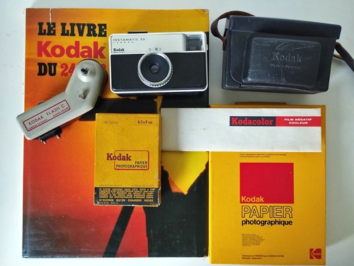 Ancien appareil photo kodak - photo,